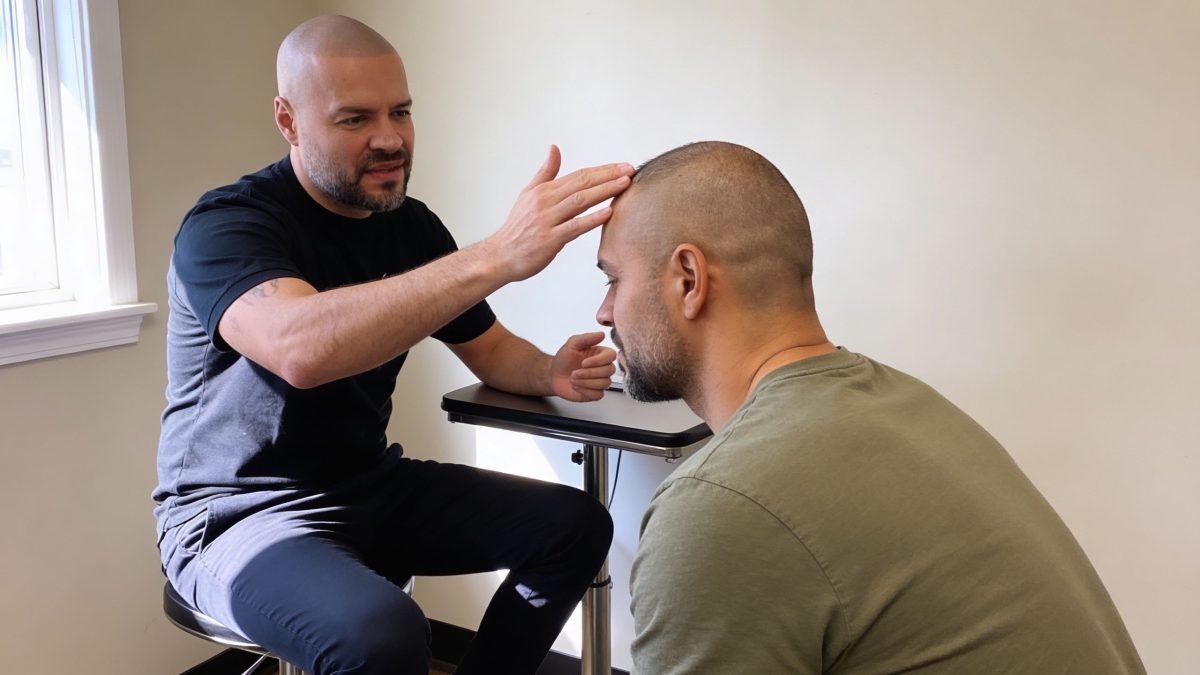 scalp micropigmentation consultation